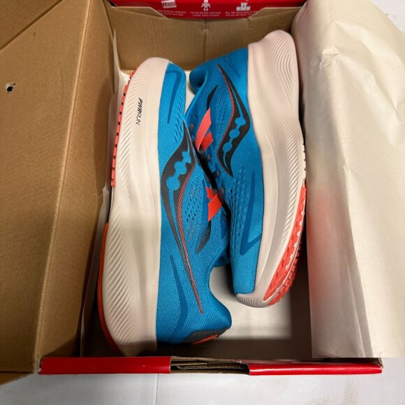 Saucony Ride 15 Women's Shoes Ocean ShadowSize 7.5 - Picture 2 of 10